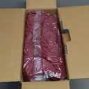 Sealy Electric Blanket Wearable with Foot Pocket, Electric Snuggle Blanket with Sleeves, Flannel & Sherpa Heating Throw with 6 Heat Settings & 2-10 Hours Auto Shut Off, 50 * 70"+18", Red