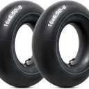 Heavy Duty 16x6.50-8 Inner Tubes with TR-87 Bent Valve Stem, Premium Replacement 16x6.50-8/16x7.50-8 Lawn Mower Tire Tubes Fit for Tractor, Garden Trailer, Golf Carts, Wheelbarrows and More, Pack of 2