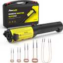 Induction Heater 1200W for Bolt Removal, Magnetic Heating Tool with 6 Coils, Handheld Heat Tool for Rusty Nuts and Bolts,Yellow