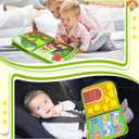 Busy Book for Toddlers 1-3, Montessori Toys for 1 2 Year Old Boy Girl Birthday Gifts, Busy Board Educational Learning Toys for 1+ Year Old, Toddler Airplane Travel Toy Farm Animals Activity Books