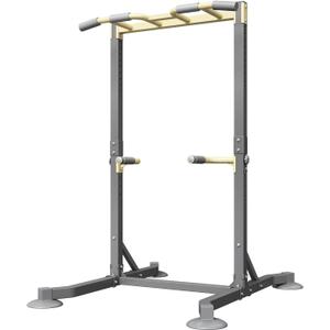 DONIUZ Multi-function Pull Up Station, Portable Workout Equipment with Pull Up Bar and Dip Station for Home Gym, Support 600lbs