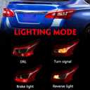 Huray Right Tail Light for Nissan Sentra 2016-2019, LED Taillight Tail lamp Rear Brake Lamp Replacement for 265503YU0A NI2805108, Passenger Side RH Outer