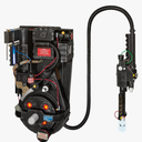 Spirit Halloween Ghostbusters Life-Size Replica Proton Pack - Officially Licensed Authentic Movie Quality Ghostbusters Proton Pack with LED Lights and Sounds Multicolored