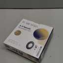 POWERASIA 1 Pack Black 5/6 Inch LED Can Lights with Night Light, 5CCT Retrofit Recessed Lighting Selectable 2700K-6000K Dimmable, 12W=75W, 1200LM Downlight with Metal Smooth Trim-ETL and Energy Star (5CCT+NT-BK)