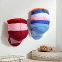 Hat Organizer for Baseball Caps, 2 Pack Acrylic Hat Rack for Wall with Strong Adhesive, Hat Hanger Holder for Caps Display and Organizer for Bedroom, Closet, Office, Dresser (2 Pcs Clear 035)