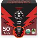 Death Wish Coffee - Dark Roast Single Serve Pods - (50 Count) BBD: 06/05/27