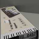 61 Key Keyboard Piano, Portable Electric Piano Keyboard w/LCD Screen, Built-In Speakers, Headphones, Stand, Stool, Music Rest, Microphone, 300 Timbres, 300 Rhythms