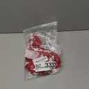 Lanyarco Cute Snowman Dog Pajama Reindeer Small Pet Clothes Christmas Dog Pajamas Shirts, Red Back Length 12", Size: Small