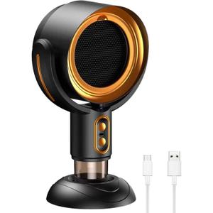 Puff Hide Fan Portable Exhaust fan, Removable Range Hood, Cooking Fume Purifier for and Washable Filter for Indoor BBQ,Hot Pot, Extractor Hood (Gold, Rechargeable) Puff Hide Fan Portable Exhaust fan, Removable Range Hood, Cooking Fume Purifier for and Washable Filter for Indoor BBQ,Hot Pot, Extractor Hood (Gold, Rechargeable)