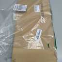 Adjustable Metal Shelving Unit, Stackable & Expendable Storage Rack for Home/Office/Kitchen, Space-Saving，Sturdy&Durable，Easy Assembly（1PACK/Medium/White/Burlywood