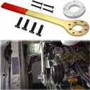 Crank Pulley Tool Wrench Holder Screw Kit Compatible with Subaru Imprezas Legacy Outback Foresters XT Baja SVX Saab 9-2X