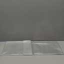 Kesfey 60 x 108 inch Clear Plastic Table Cloths Rectangle Waterproof Tablecloth Oilproof Stain Resistant Vinyl Table Cover Protector Wipe Transparent PVC Tablecovers for Dining Tables Holiday Party