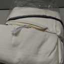 3 Side Zipper Duvet Cover Set King Size White - Soft Microfiber Duvet Cover Set with 3 Sided Zipper Closure, King Size Duvet Cover (90"x104") & 2 Pillow Cases (20"x36"), NO Comforter