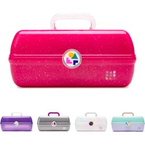Caboodles On-The-Go-Girl Case (Deep Pink Sparkle)