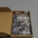 Lokypoki Black Button Eye Glasses, Novelty Costume Accessory for Halloween Dress Up, Cosplay, and Fancy Dress Parties