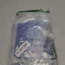 Geyoga 8 Pcs Disposable Rain Pants with Shoe Boot Waterproof Long Pant Boot Covers for Adults Teens Outdoor Cycling Fishing (Large, White,blue)