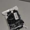 Sevici Wire Shelf Clips, 40 Pack Wire Shelving Shelf Lock Clips for 1" Post Shelvings, 20 Pairs of Wire Rack Lock Clip Replacements for Metal Shelving Sleeves System