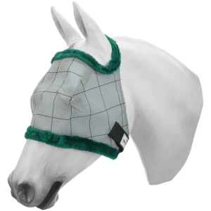 Farnam SuperMask II Fly Mask Without Ears for Smaller Horses or Arabian Horses,Full Face Coverage & Eye Protection from Insect Pests, Structured Classic Mesh with Plush Trim,Small Horse/Arabian Size Farnam SuperMask II Fly Mask Without Ears for Smaller Horses or Arabian Horses,Full Face Coverage & Eye Protection from Insect Pests, Structured Classic Mesh with Plush Trim,Small Horse/Arabian Size