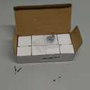 Antique Brass Crystal Cabinet Knobs Cabinets Knob, 8 Pack Flower Vintage Glass Clear Crystal Small Pull for Closet Dresser Drawers Cupboard Wardrobe, Retro Pulls Old Fashioned Drawer Gorgeous Handle