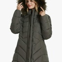 BINACL Women's Winter Warm Thicken Long Outwear Pockets Coat Parka Jacket M