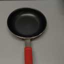 Tramontina Professional 8-Inch Non Stick Small Frying Pan, Heavy-Gauge Aluminum Skillet with Reinforced Nonstick Coating, Red Handle, Dishwasher and Oven Safe