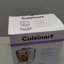 Cuisinart Core Custom 4-Cup Mini Chopper, Mini Food Processor Chops and Grinds with Auto-Reversing Stainless Steel SmartPower Blade, Dishwasher-Safe Parts, MCH-4, White/Stainless Steel