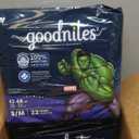 Goodnites Boys' Nighttime Bedwetting Underwear, Size S/M (43-68 lbs), 44 Ct (2 Packs of 22), Packaging May Vary
