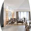 Hamilton Hills Irregular Shaped Wall Mirror - Asymmetrical Accent Mirror - Modern Wall Mounted Mirror - Suitable for Bedroom and Living Room - Frameless Shaped - 33.5" L x 20.5" W
