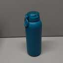 Ello Cooper 40oz Stainless Steel Water Bottle with Straw and Carry Handle, Double Walled and Vacuum Insulated Metal, Leak Proof Locking Lid with Soft Silicone Spout, Reusable, BPA Free, Antigua