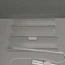 12 Acrylic Display Organizer with LED Light - 3 Tier Perfume Stand and Display Step Shelves Holder, Cologne Organizer for Men, Figures Stand, Porta Perfumes Para Tocador, Clear Riser, Dessert Shelf