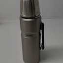 THERMOS Stainless King Vacuum-Insulated Beverage Bottle, 68 Ounce, Matte Steel