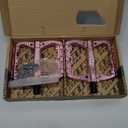 ENLEE Mountain Bike Pedals Flat, 3 Sealed Bearing Lightweight Aluminum Metal Bike Pedals 9/16", Waterproof MTB Pedals Flat with Removable Anti-Skid Nails for Adult Mountain Road BMX Bike (Pink)