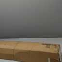 AMMSUN 7ft Patio Umbrella with Fringe Outdoor Tassel Umbrella UPF50+ Premium Steel Pole and Ribs Push Button Tilt, Navy Blue Stripes