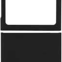 Liquid Silicone Case for Samsung Galaxy Z Flip 5 [Silky-Soft Touch] Ultra Soft Silicone Case with Microfiber Lining [Drop Protection] (Black Liquid Silicone)