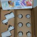 Air Wick Plug in Scented Oil Starter Kit, 2 Warmers + 6 Refills, Fresh Linen, Same Familiar Smell of Fresh Laundry, Eco Friendly, Essential Oils, Air Freshener