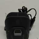 LARDERGO Car Heater, 2-in-1 Quickly Melt Frost & Clear Fog on Windshield, 2V 200W Portable Defroster with 360 Rotation, Cigarette Lighter Plug in for All Car - Black/Grey