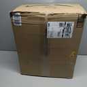 Rugflix 8x10 Area Rugs for Living Room, Washable Large Rug Stain-Resistant Low Pile, Modern Dark Carpet for Dining Room Home Office Kid Room Nursery Bedroom, Navy Blue/Black