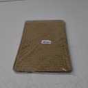 6 Pack Rectangular Woven Placemats, Rattan Wicker Table Mats, 17" x 12", Natural Seagrass Place Mats for Dining Table (Set of 6)