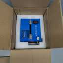 PCP Air Compressor 4500Psi/30Mpa Water/Oil Free PCP Air Pump Rifle,12V Automotive DC 110V AC PCP Airgun Compressor With Power Converter,Built-in Fan,Suitable for Paintball (Blue)