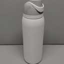 Owala FreeSip Insulated Stainless Steel Water Bottle with Straw, BPA-Free Sports Water Bottle, Great for Travel, 40 Oz, Shy Marshmallow