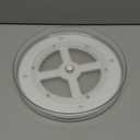 YouCopia FridgeView Fridge Turntable, Lazy Susan Organizer for Refrigerator Storage, 11 , White