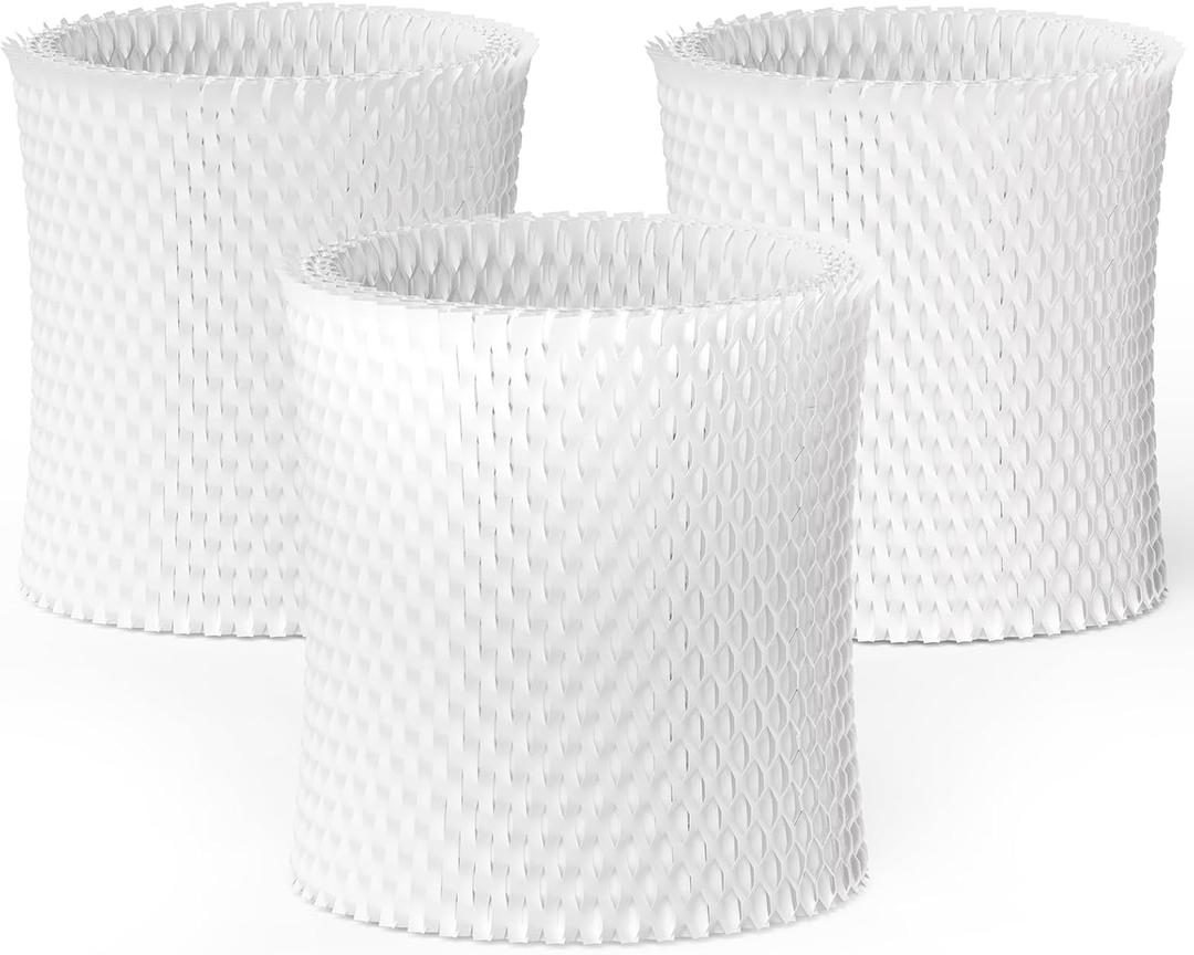 Leemone 3-Pack Bedside Humidifier Filter Replacement Compatible with Canopy Bedside & Nursery Humidifiers, Humidifier Wicking Filter Lasts Up to 6 Weeks