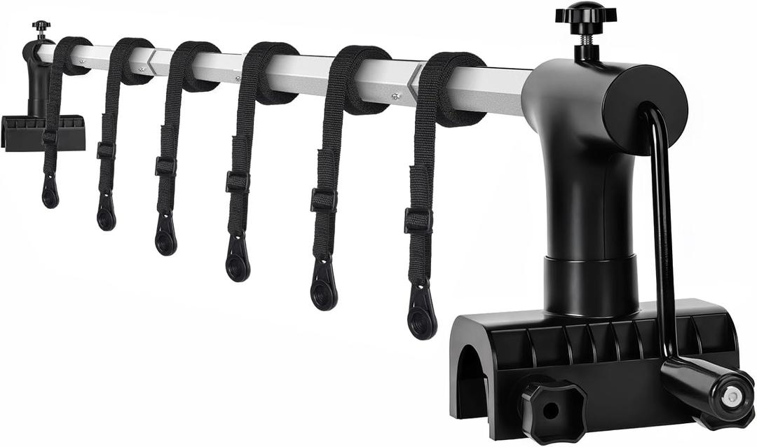 Pool Cover Reel for Above Ground Swimming Pool, Adjustable19 Feet Aluminum Solar Cover Blanket Reel Set for Rectangle Frame Pool, Heavy Duty Pool Safety Covers Reel Set for Various Shape Pool