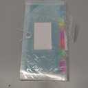 H4D Check Size 13 Pocket Expanding File Folder, Accordion File Organizer Wallet Case for Coupon Receipt Storage, 10 x 5.5 inches, Rainbow Color