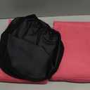 Road Comforts Car Seat Cover, Leather Car Seat Covers, Front Low Back Sport Seat Covers, Airbag Compatible, Universal Fits for Most Cars (Hot Pink