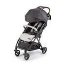 Ingenuity 3Dquickclose CS+ Compact Fold Stroller  Lightweight Stroller with Oversized Canopy, Extra-Large Storage and Compact Fold, Gray