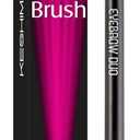 KESHIMA Eyebrow Brush Duo Premium Angled Eye Brow Brush & Spoolie Precision Eye Makeup Tool for Applying & Blending Powder, Gel & Liquids