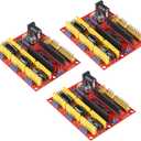 AITRIP 3PCS CNC Shield V4 Engraving Machine Compatible with Arduino Nano 3.0 / A4988 Driver Expansion Board Module for The 3D Printer DIY Kit