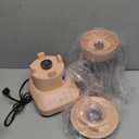 bella 10 Speed Countertop Blender, Juicer & Smoothie Maker, Fits-anywhere Kitchenware, Slim Flip & Store Design, Dishwasher Safe 48oz Capacity Pitcher & Lid, Stainless Steel Blade, 450 Watt, Blossom (6 Cup)