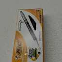 BIC Velocity Retractable Ballpoint Pens, Medium Point (1.0 mm), Black Ink Pens, 12-Count Pack, With Comfortable Grip